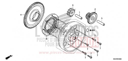 EMBRAYAGE DE DEMARRAGE CB1100NAJ de 2018